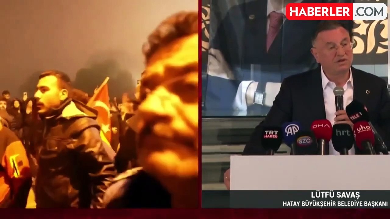 İstifa çağrıları yapılan Lütfü Savaş, Gökhan Zan'ı hedef aldı: Hatay'da protestocuları harekete geçiren oydu