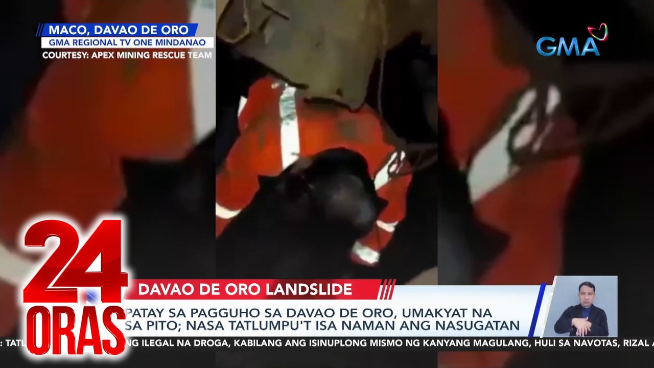 24 Oras Part 3: Update sa pagguho sa Davao de Oro; pangingikil sa NAIA; sinitang ghost prank; usapang prenuptial agreement, atbp.