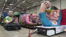 NO COMMENT | Carrozas de carnaval con figuras caricaturizadas de líderes mundiales en Colonia
