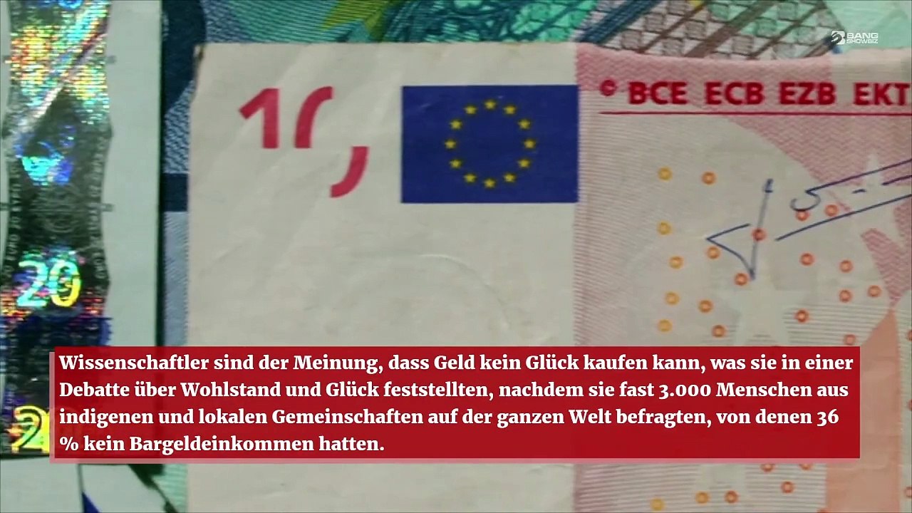 Geld ist nicht notwendig, um glücklich zu sein