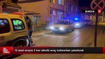 Burdur'da 12 saat arayla 2 kez alkollü araç kullanırken yakalandı