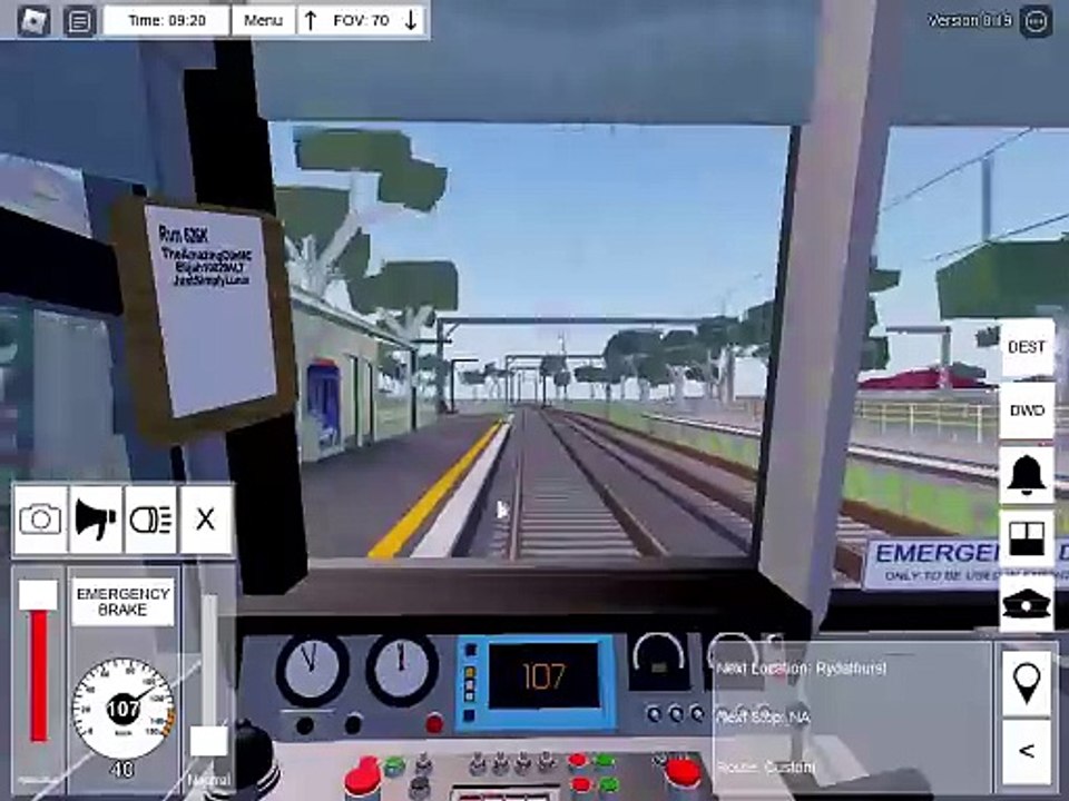 T set emergency brake Max Speed -> 0
