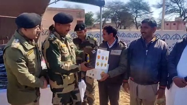 ग्रामीणों को नि:शुल्क चिकित्सीय सुविधा दी, विद्यार्थियों को खेल सामग्री व पाठ्य सामग्री देकर लाभांवित किया