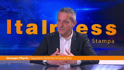 Scuola, D'Aprile (Uil) "Con 180 milioni si risolve il precariato"