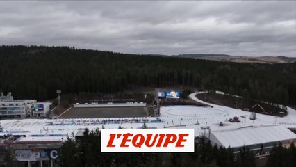 Download Video: La neige grande absente à Nove Mesto - Biathlon - Mondiaux