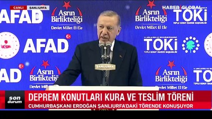 Cumhurbaşkanı Erdoğan: Deprem günlük tartışma mezesi değil