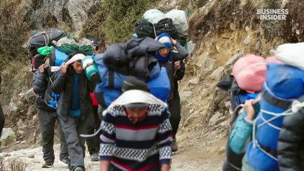 Inside the hidden hotels that keep Mount Everest running