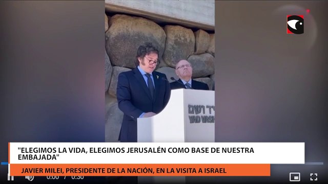 Elegimos la vida, elegimos jerusalén como base de nuestra embajada