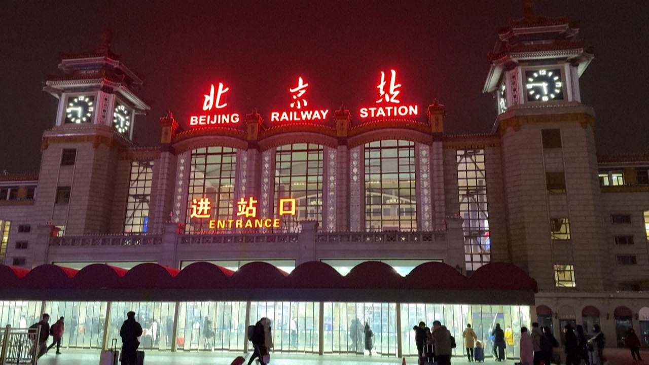 Nouvel An chinois : des trains bondés pour l'an...