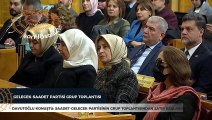 Ahmet Davutoğlu, Gelecek-Saadet Partisi grup toplantısında konuştu