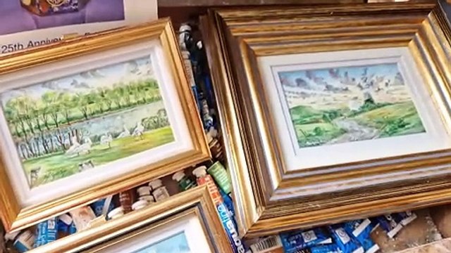 WATCH: Sussex artist Alan Spencer Brookes talks about his amazing artwork