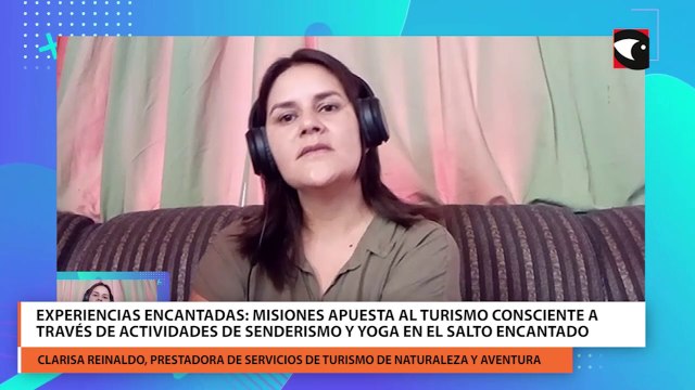 Experiencias Encantadas Misiones apuesta al turismo consciente a través de actividades de senderismo y yoga en el Salto Encantado