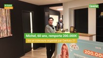 Michel, 60 ans, remporte 200.000€ via un concours organisé par Century 21