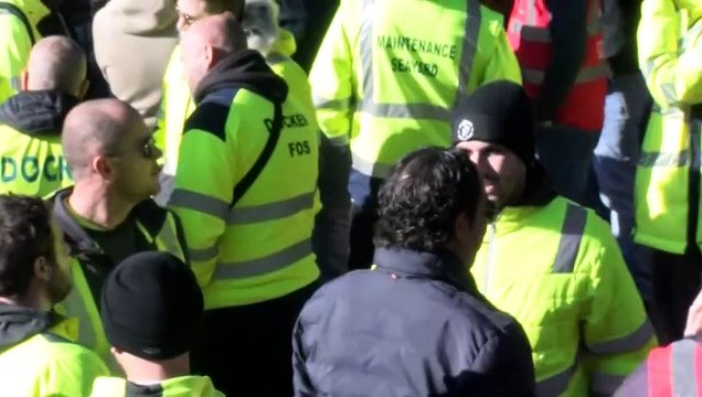 Christophe Claret Syndicat CGT Ouvriers Dockers du Golfe de Fos