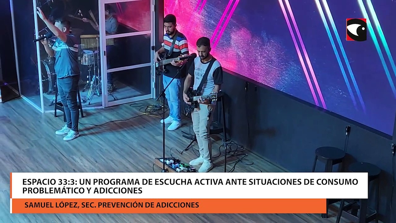 Espacio 33:3: Un programa de escucha activa ante situaciones de consumo problemático y adicciones