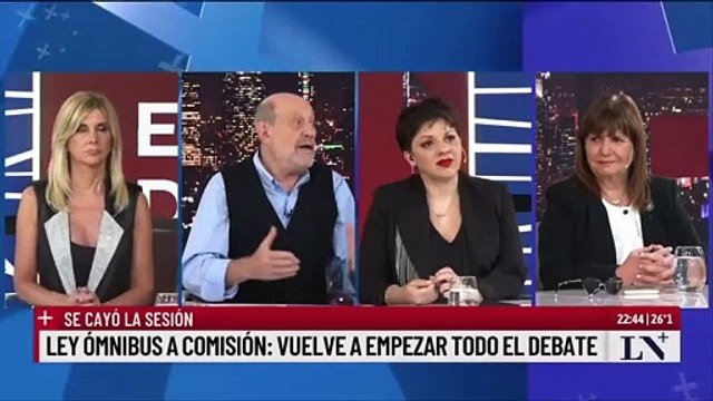 Patricia Bullrich criticó la caída de la Ley Ómnibus y habló de Juntos por el Cambio post mortem