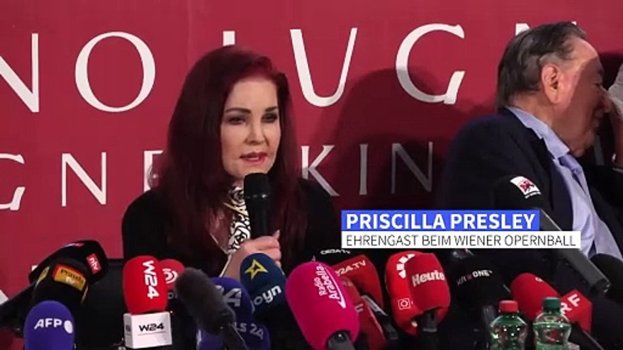 Wiener opernball: lugner bittet priscilla presley zum tanz