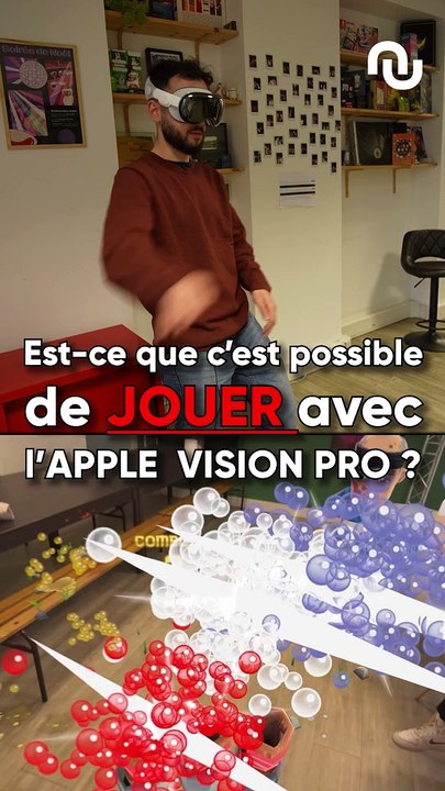 Est-ce qu'il y a des jeux sur l'Apple Vision Pro ?