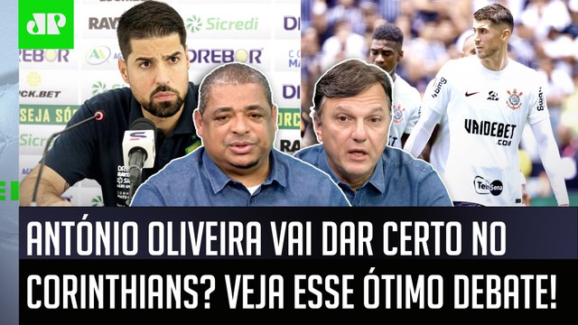 É UM DESAFIO TREMENDO! O António Oliveira é UM TÉCNICO que... Mauro Cezar ANALISA o Corinthians!