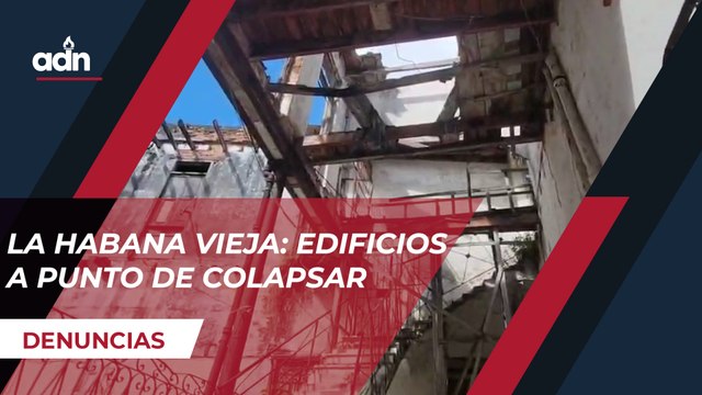 La Habana vieja: Edificios a punto de colapsar