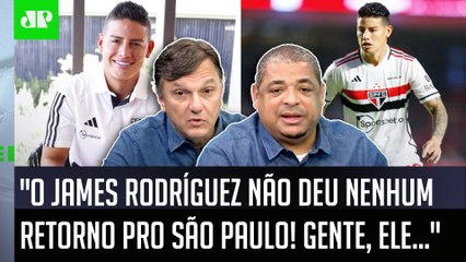URGENTE! James Rodríguez PEDE PRA SAIR do São Paulo! "Ele NÃO DEU NENHUM RETORNO pro SPFC e..."