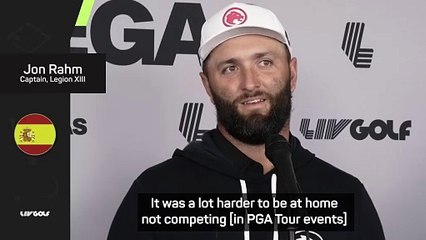 Rahm 'emotional' but has no regrets switching PGA Tour for LIV