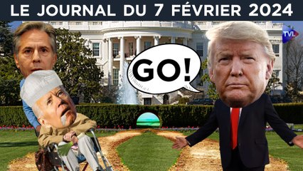 Trump : le bras de fer contre l’Etat profond  - JT du mercredi 7 février 2024
