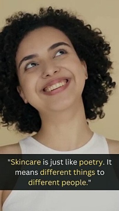 Skincare is just like poetry | Natural skincare | anti aging skincare 30s | anti aging skincare at home