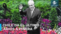 Despiden a Sebastián Piñera; chilenos rinden homenaje al expresidente