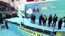 Erdoğan'ın Şanlıurfa'daki aday tanıtımında ilginç anlar: MHP'li adayı aralarına almadılar