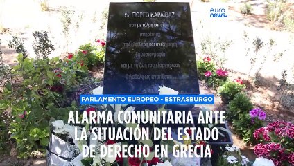 Los eurodiputados muestran su alarma por el deterioro del Estado de derecho en Grecia