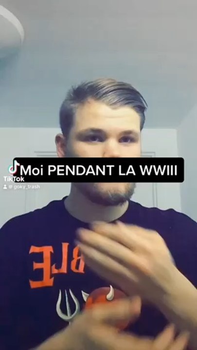 Moi pendant la 3 eme guerre mondiale obligé 