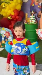 ¡Daniel Sarcos celebra cumpleaños de su hijo!