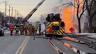 Fuite de gaz sur le boul. Curé-Poirier