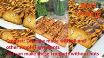 ALMOND COOKIES CROQET, Dry cake made with oil DZ ALGERIAN RECIPE