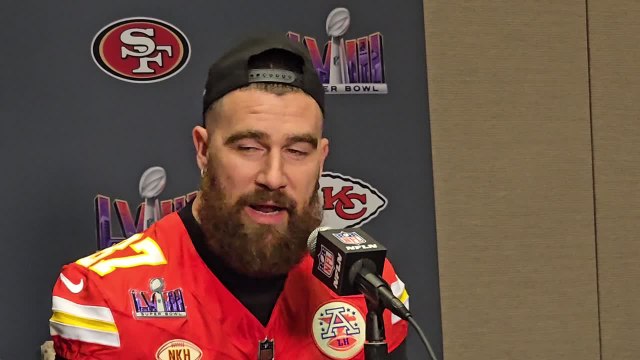 I always wanted to be at the mountaintop with my brother -Travis Kelce