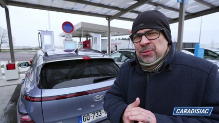 En Hyundai Kona à La Clusaz