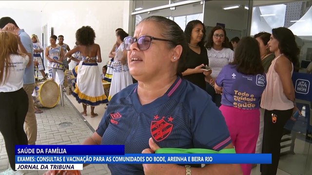 Exames: consultas e vacinação para as comunidades do Bode, Areinha e Beira Rio