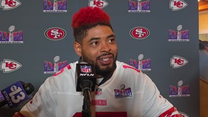 "My first love about football was the physical part of the game" -Jauan Jennings