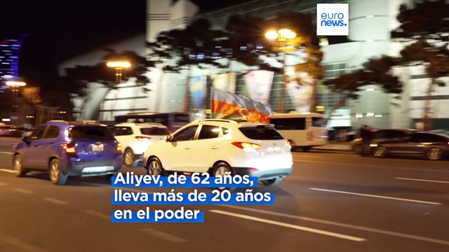 Aliyev gana las elecciones de Azerbaiyán con un apoyo del 94%, según los sondeos a pie de urna