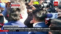 Jueza establece suspensión definitiva a Emilio Lozoya, pero no establece su libertad