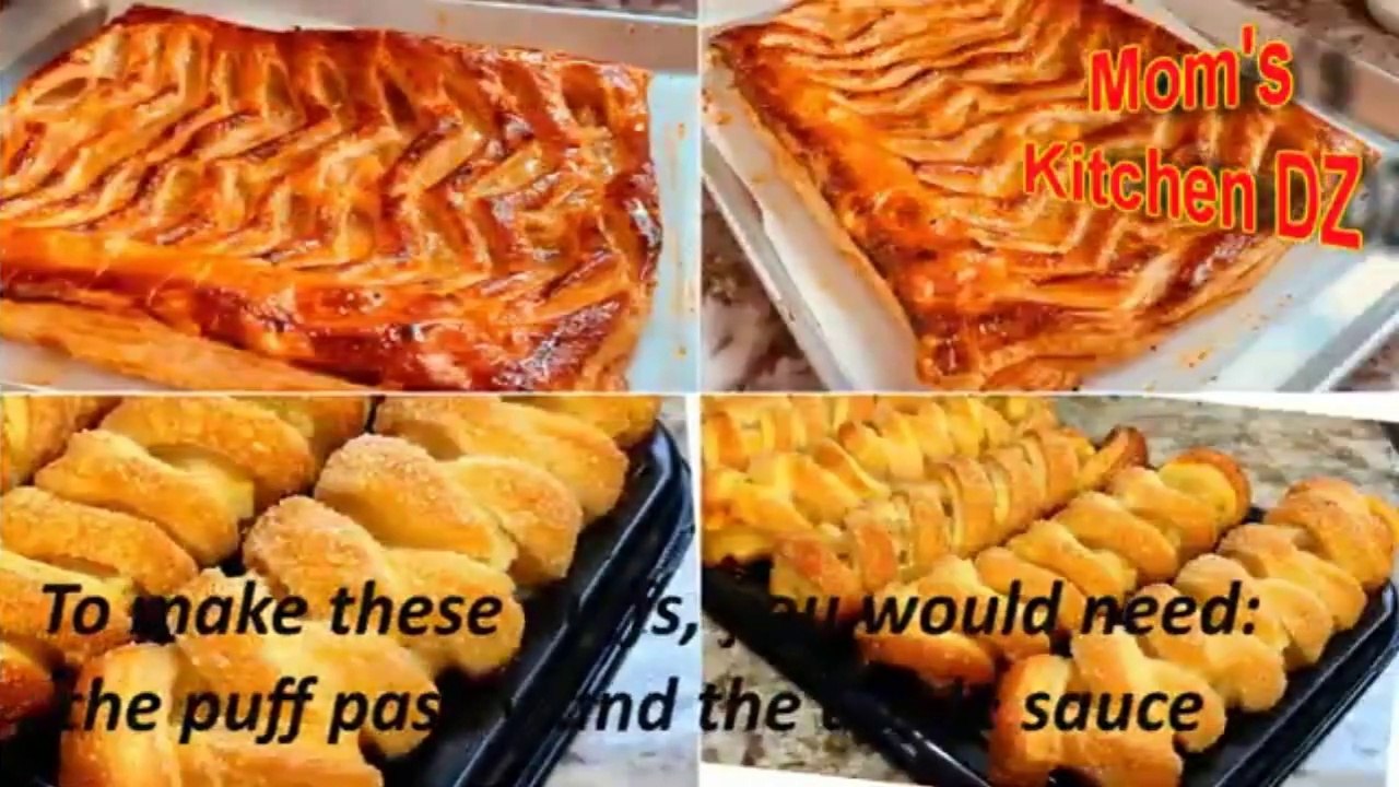 Easy Homemade Puff Pastry Recipe ALGERIAN DZ Apple puffs