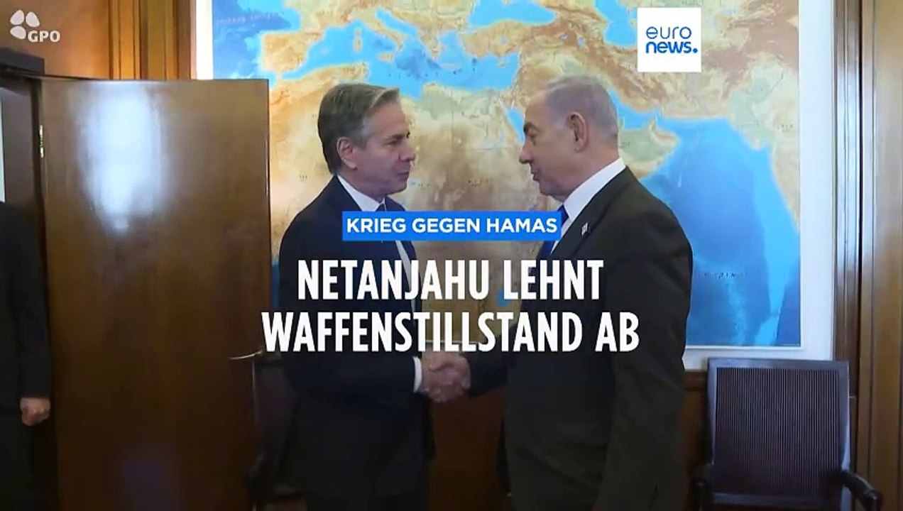 'Bis zum absoluten Sieg' - Netanjahu lehnt Vorschlag für Waffenstillstand mit Hamas in Gaza ab