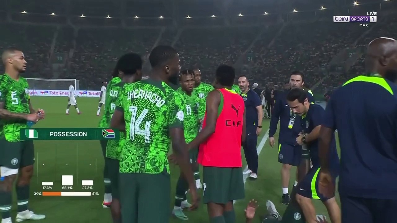 مباراة نيجيريا و جنوب افريقيا 3 نصف نهائي كاس ا...