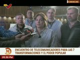 Personal de Cantv participó en encuentro de telecomunicaciones para debatir sobre las 7T en Caracas