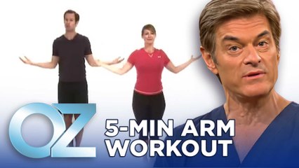 5-Minute Arm Workout | Oz Fit