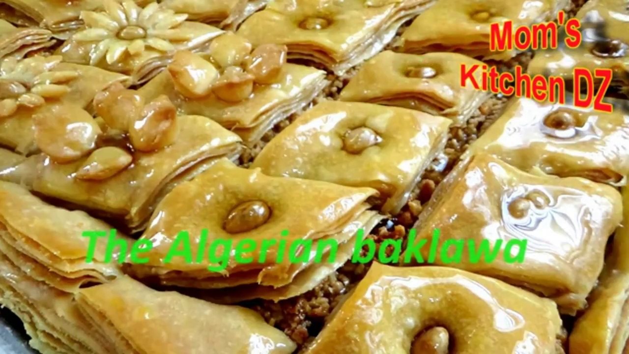 The Algerian Baklawa step by step