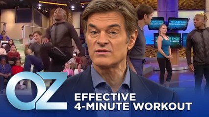 The 4-Minute Workout That's Just as Effective as a 30-Minute Workout | Oz Fit