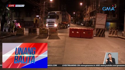 Bahagi ng Yuseco st., pansamantalang isinara para sa rehabilitasyon ng Yuseco bridge | UB