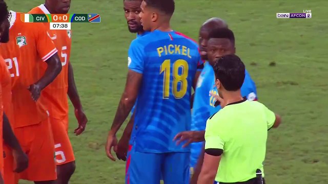 مباراة الكوديفوار و الكونغو الديموقراطية 1نصف نهائي كاس افريقيا 2023